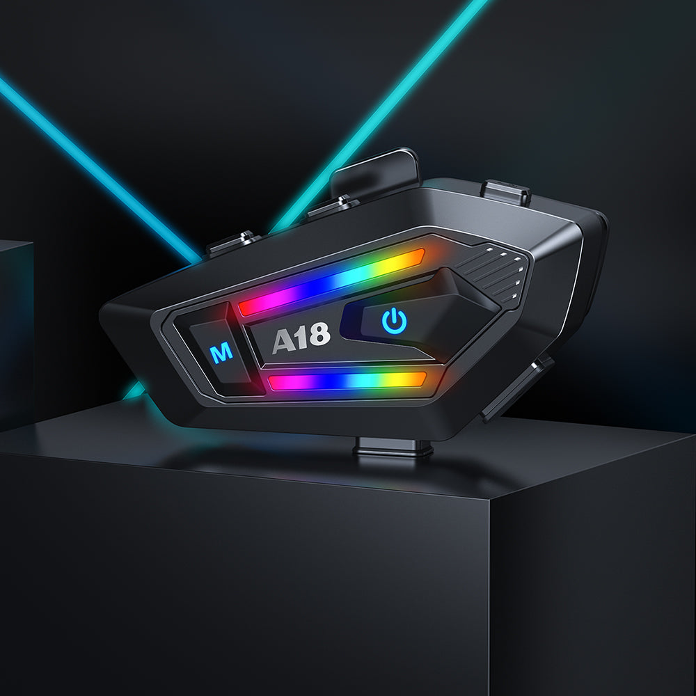 Intercomunicador Audifonos Bluetooth Para Casco De Moto A18