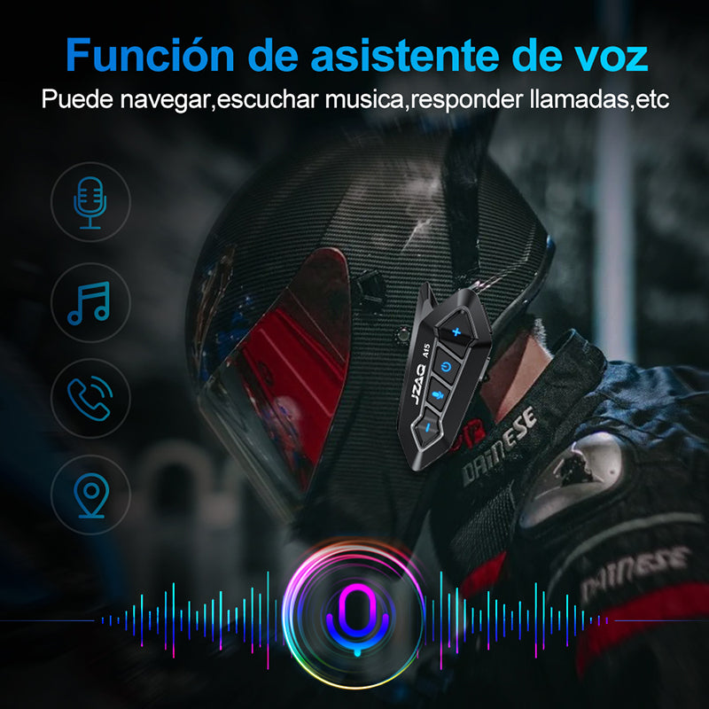 Intercomunicador Audífonos Para Casco De Motocicleta A15