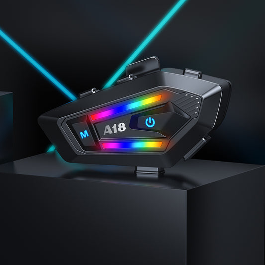 Intercomunicador Audifonos Bluetooth Para Casco De Moto A18