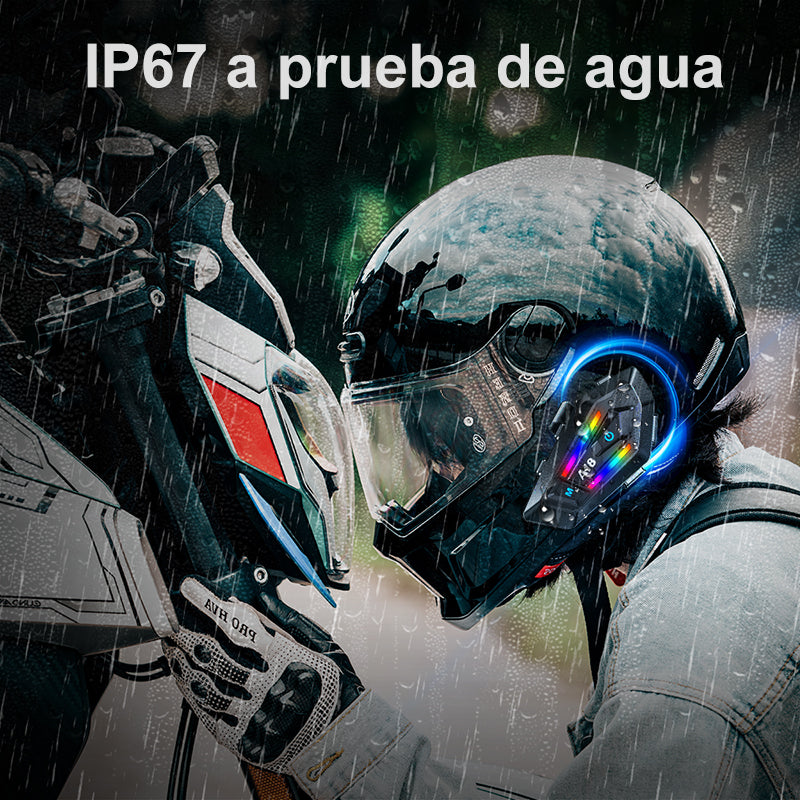 Intercomunicador Audifonos Bluetooth Para Casco De Moto A18