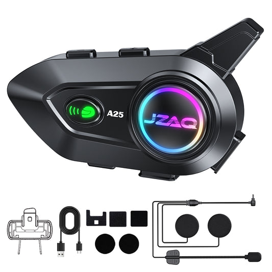 Intercomunicador Audífonos Para Casco De Motocicleta A25